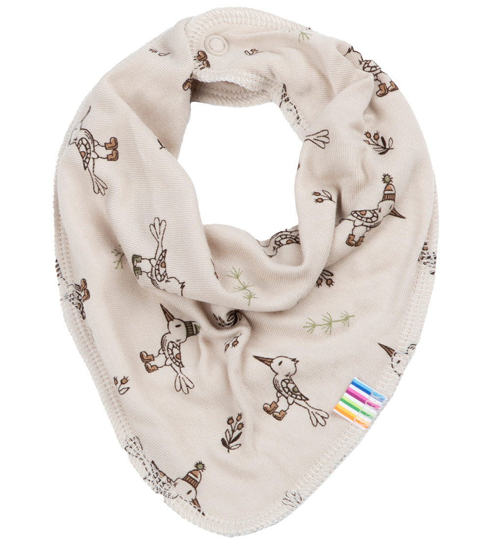 Joha Savlesmæk - Bambus - Beige m. Fugle
