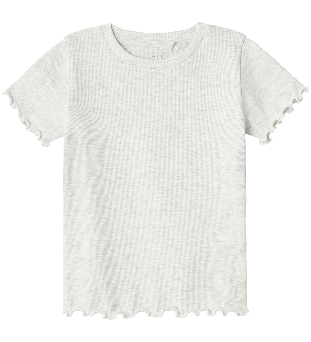 Name It T-shirt - Noos - NmfVemma - Light Grey Melange