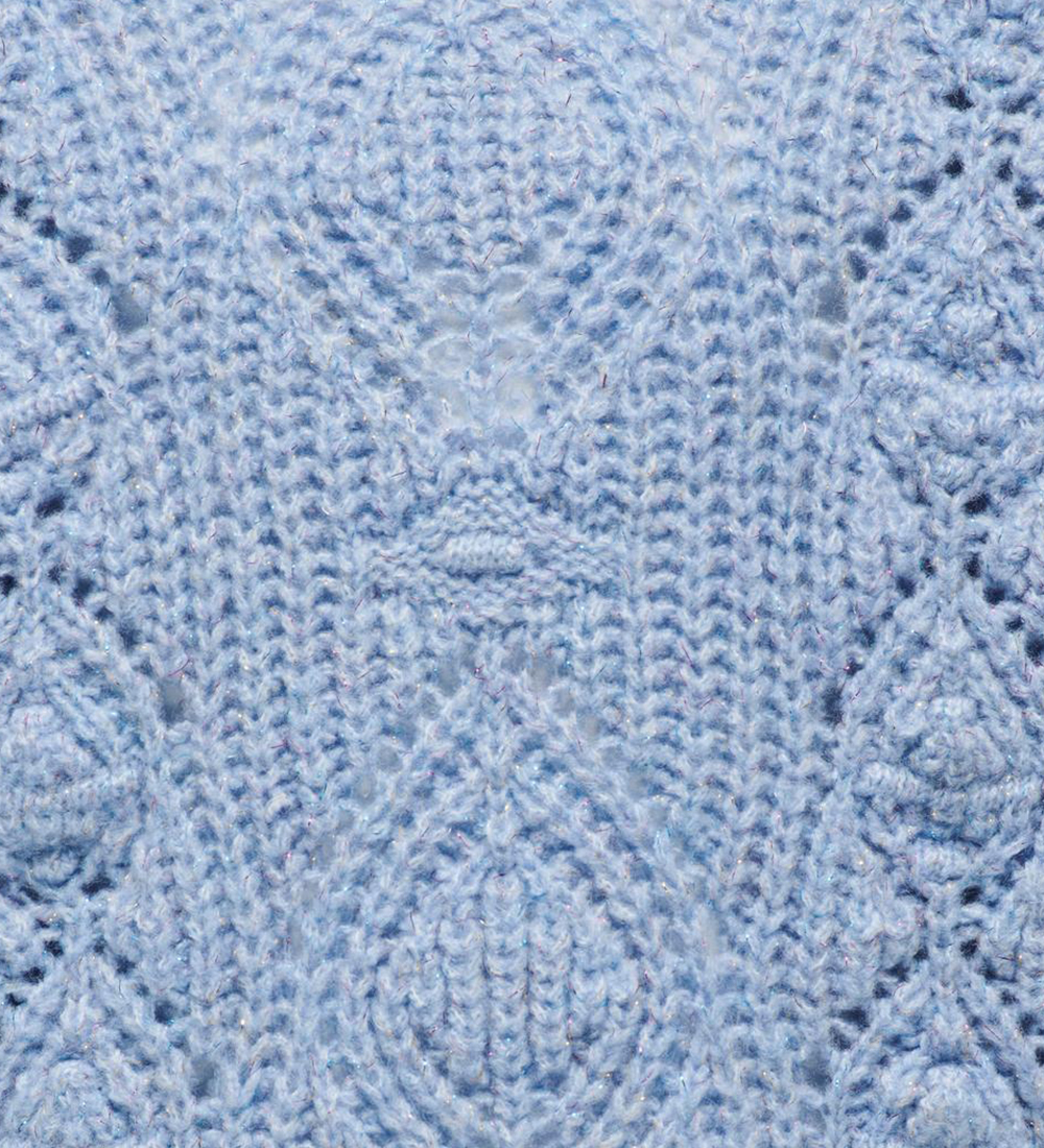 Kids Only - Bluse - Strik - Cashmere Blue/Multi Glitter