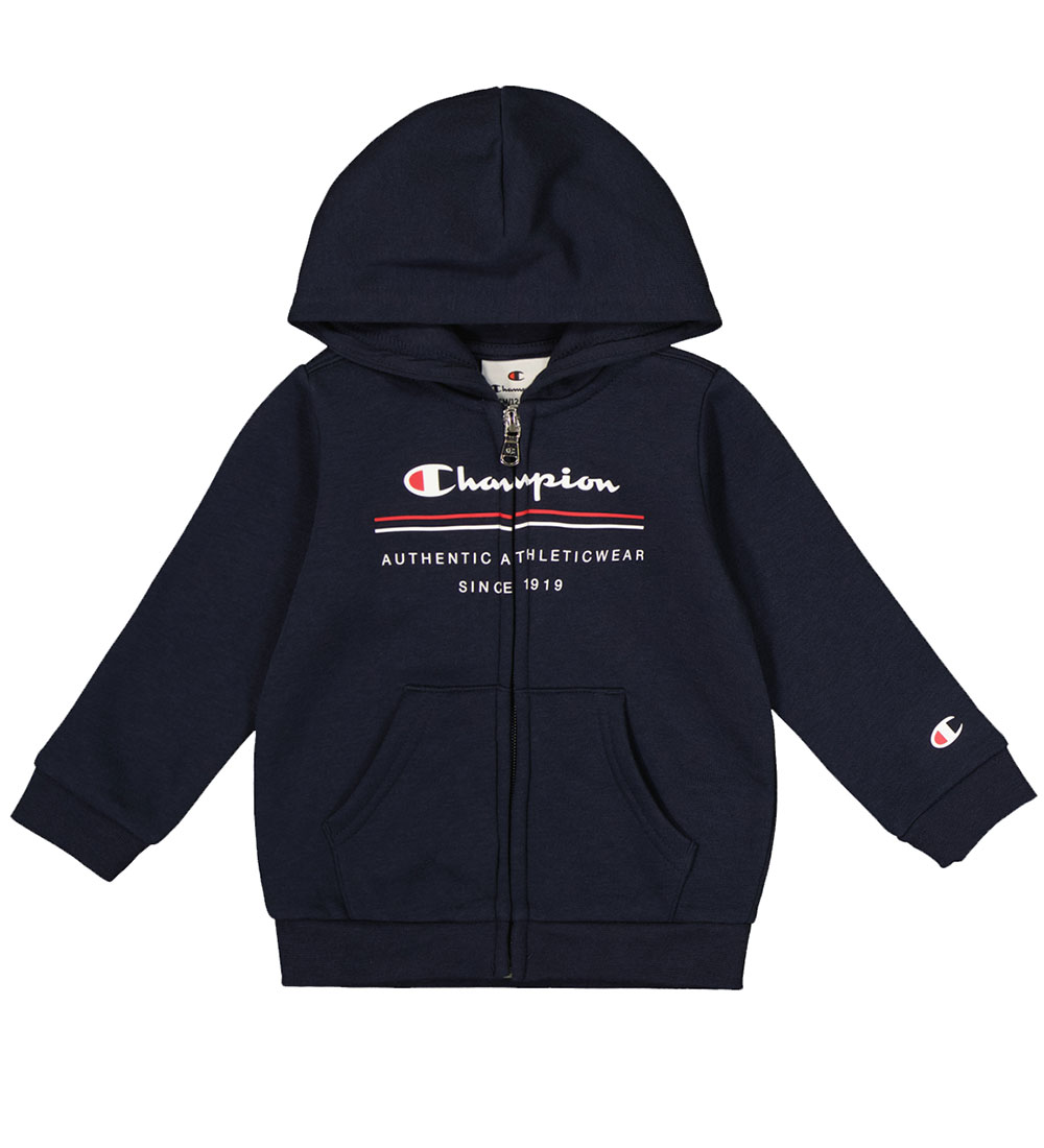 Champion Sweatsæt - Full Zip - Sky Captain