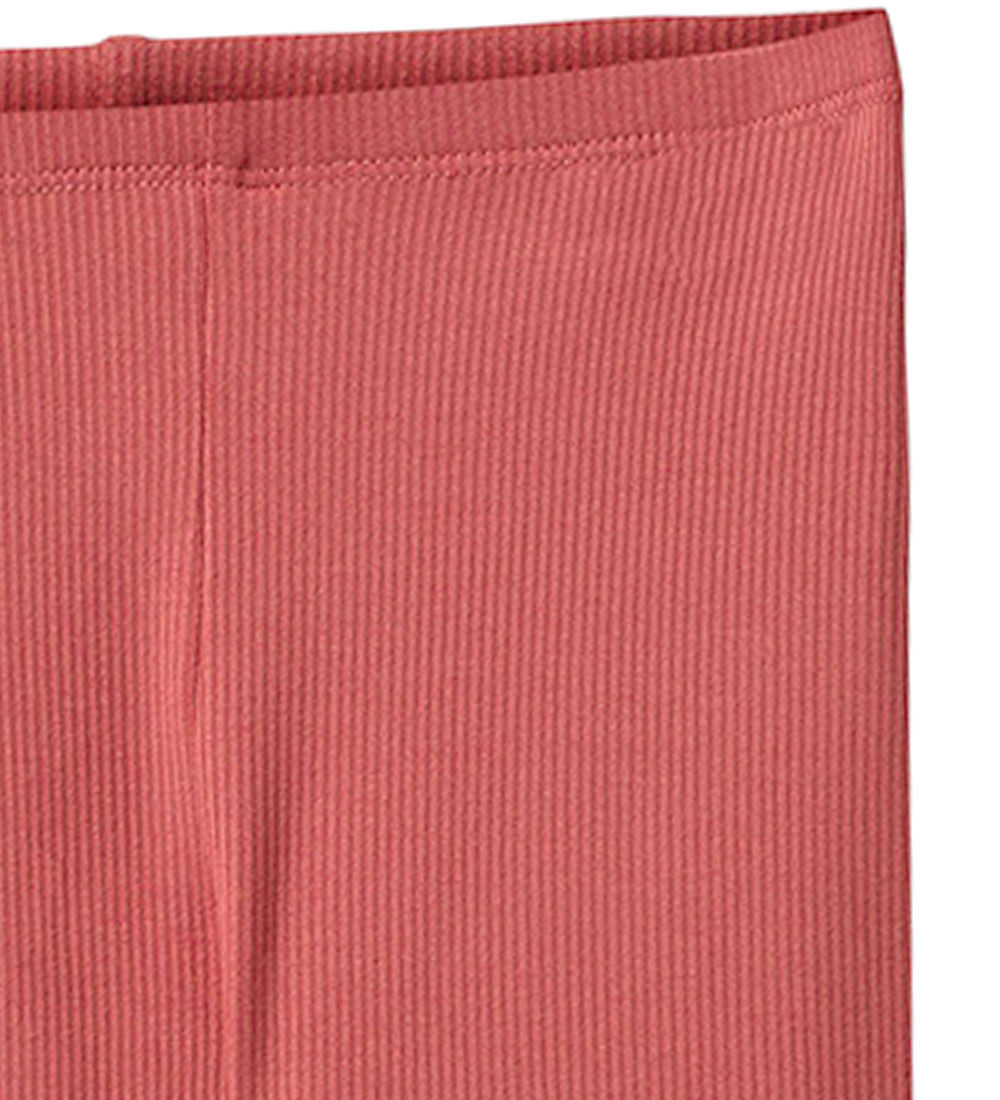 Sofie Schnoor Leggings - Rib - Coral Pink
