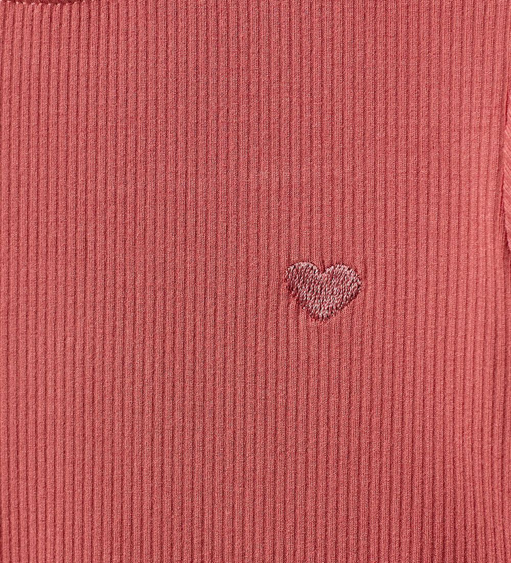 Sofie Schnoor Bluse - Rib - Coral Pink