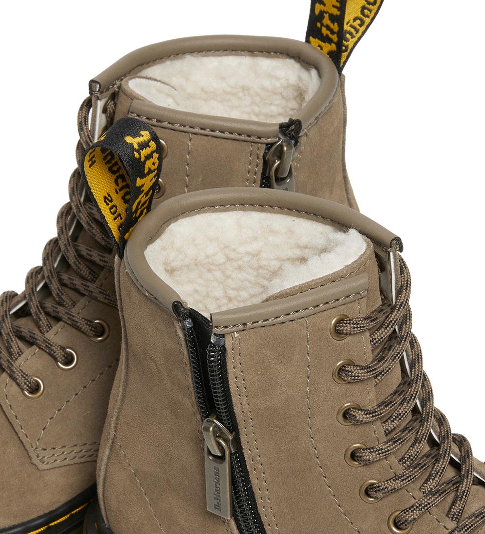 Dr. Martens Vinterstøvler - 1460 Serena J - Dark Khaki