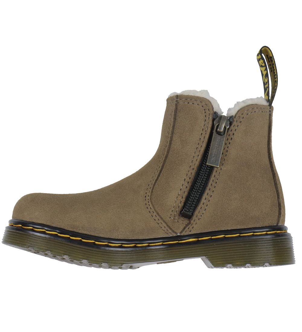 Dr. Martens Vinterstøvler - 2976 Leonore J - Dark Khaki