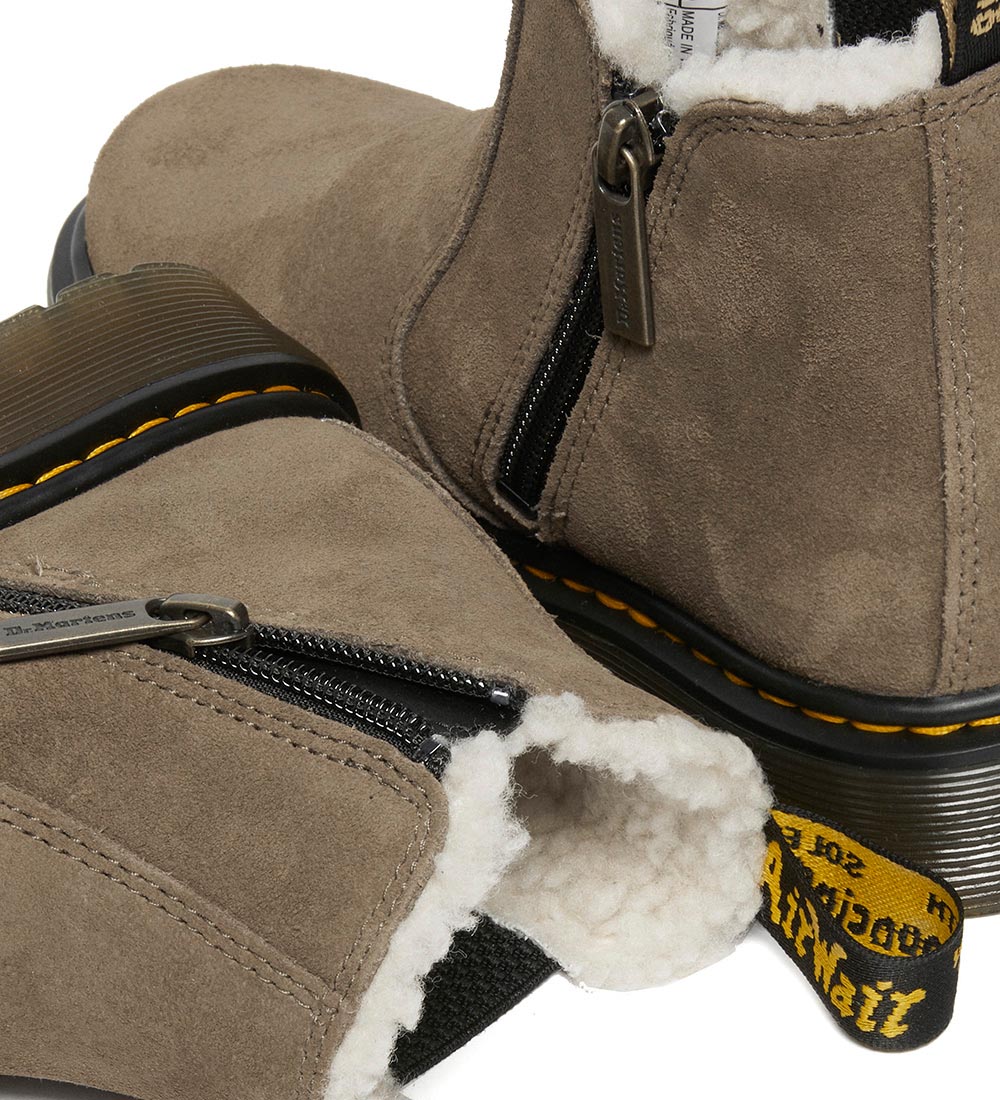Dr. Martens Vinterstøvler - 2976 Leonore J - Dark Khaki