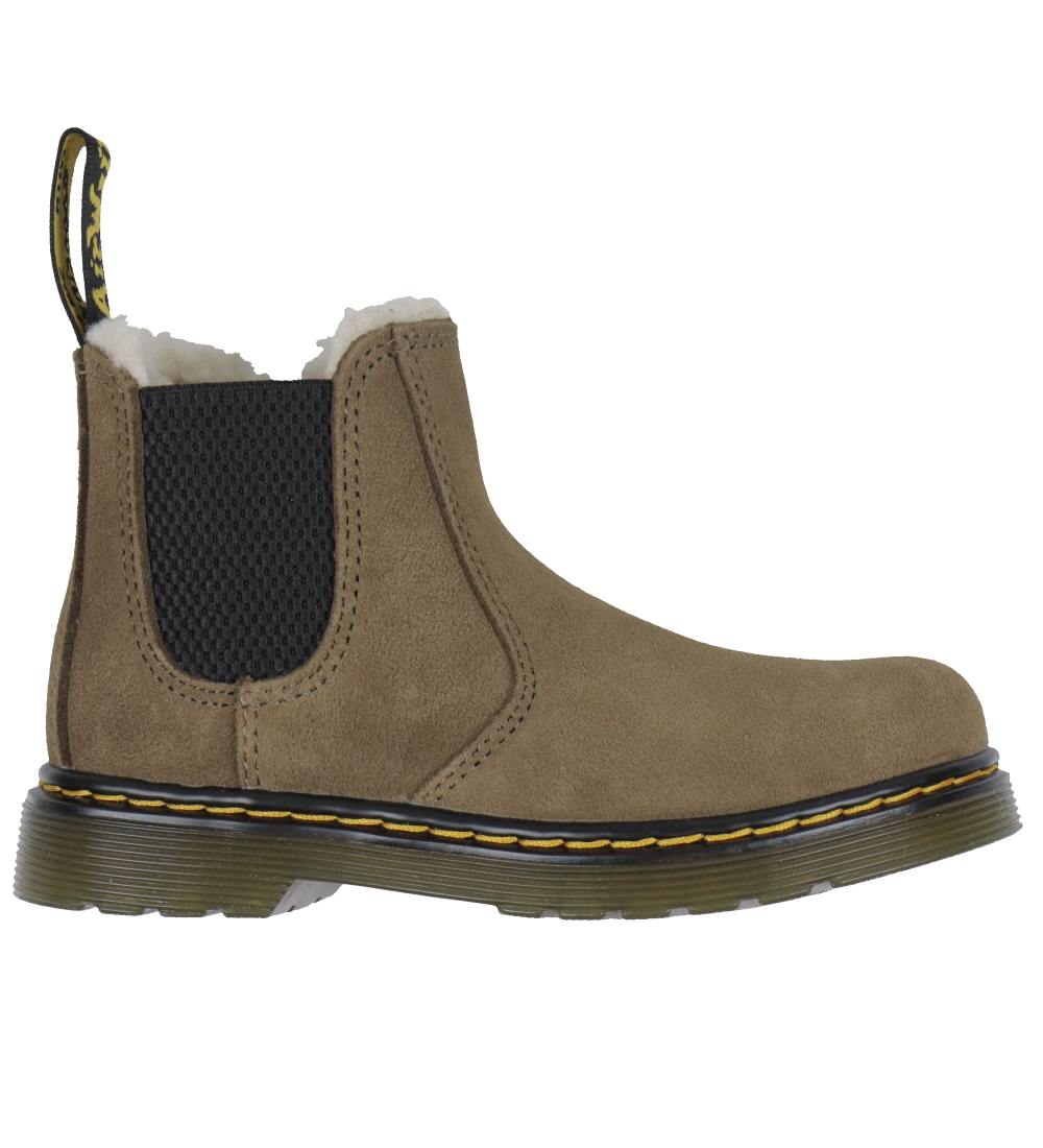 Dr. Martens Vinterstøvler - 2976 Leonore J - Dark Khaki