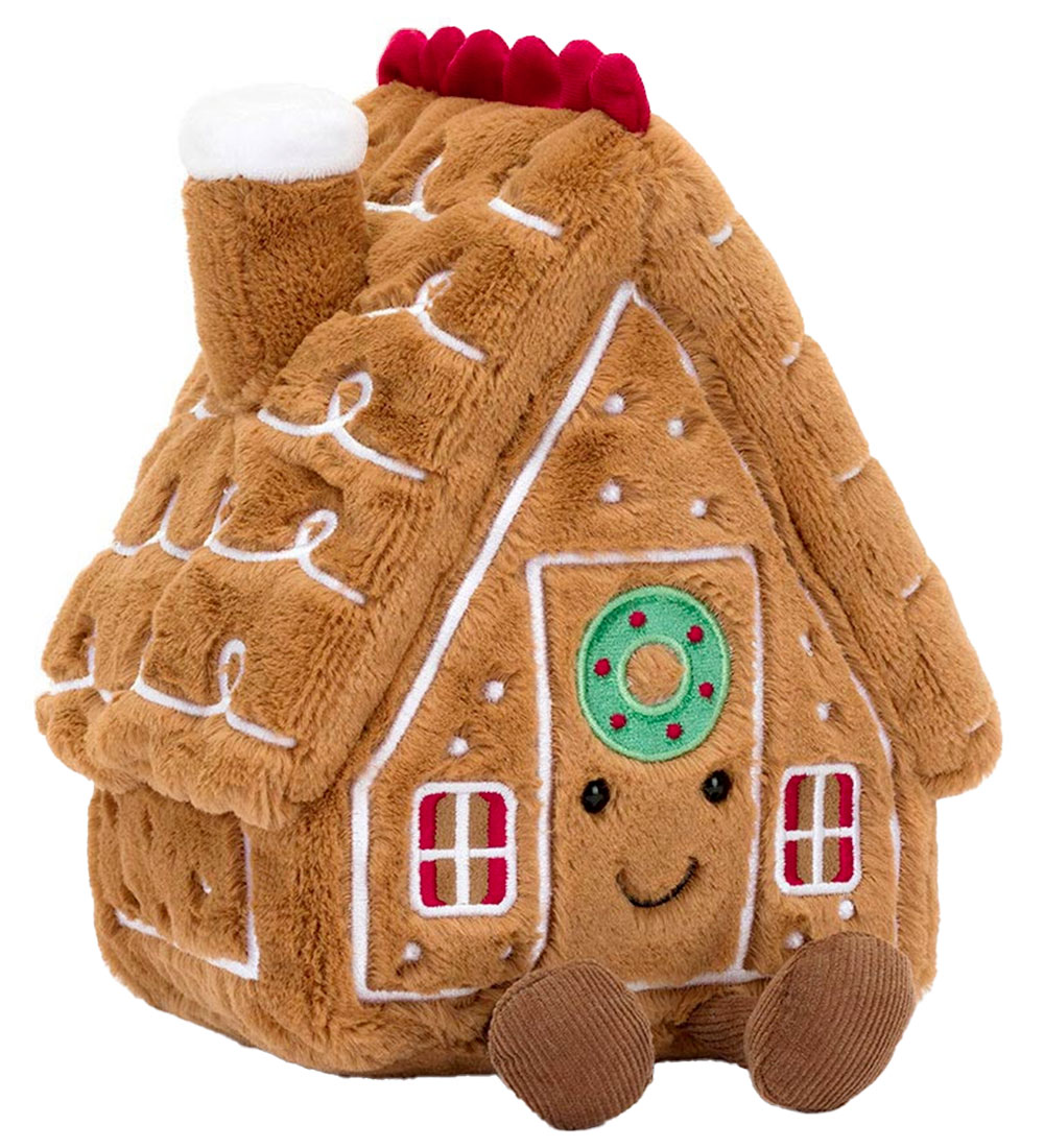 Jellycat Bamse - 18x22 cm - Gingerbread House