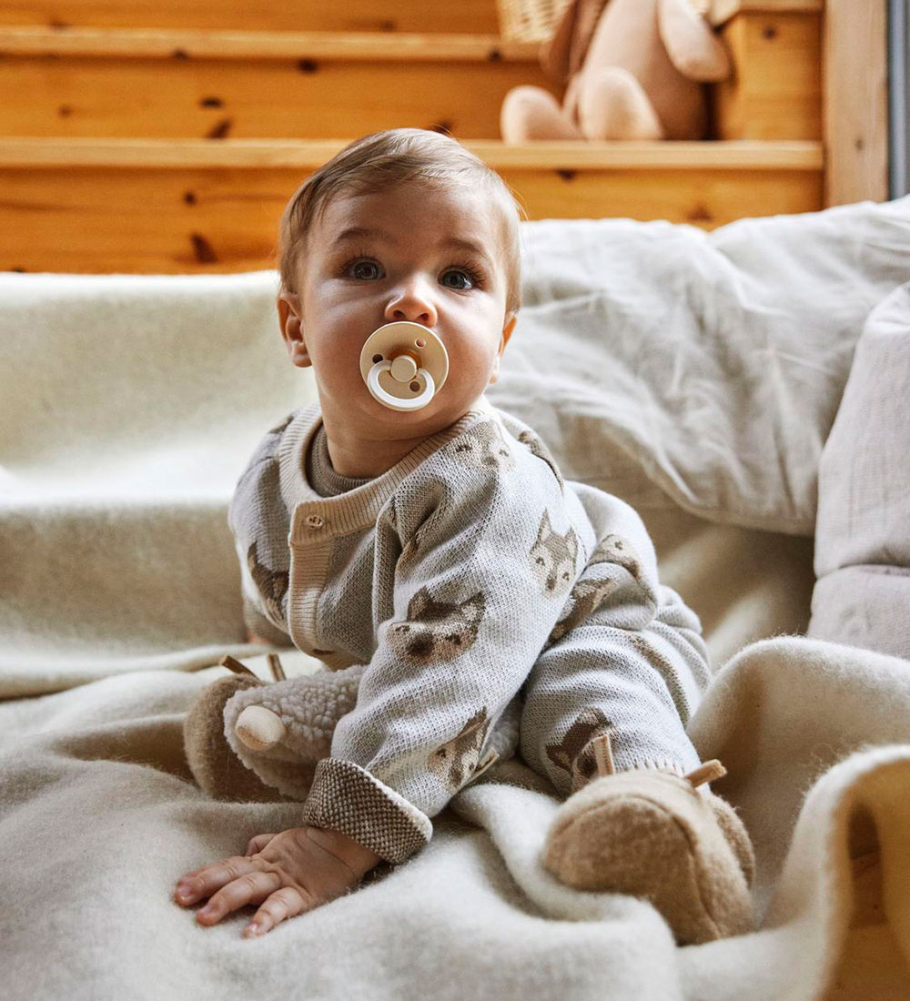 Lil' Atelier Cardigan - Strik - NbmLamoe - Birch