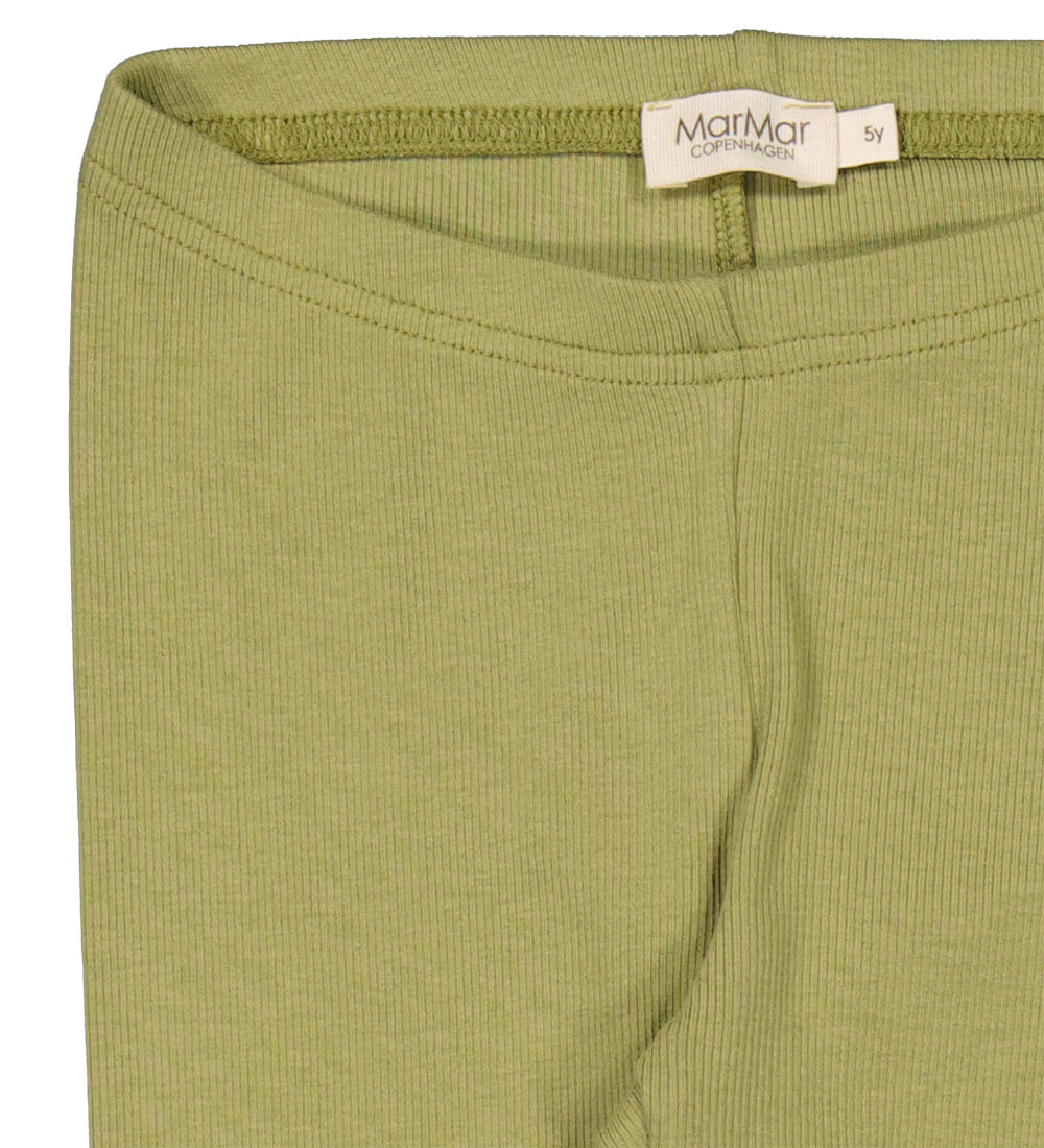 MarMar Leggings - Rib - Modal - Cedar Green