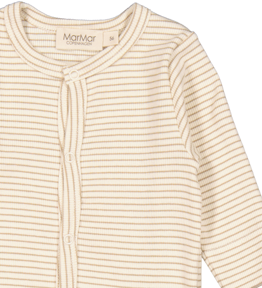 MarMar Heldragt - Rib - Modal - Rukano - Sandstone Stripe