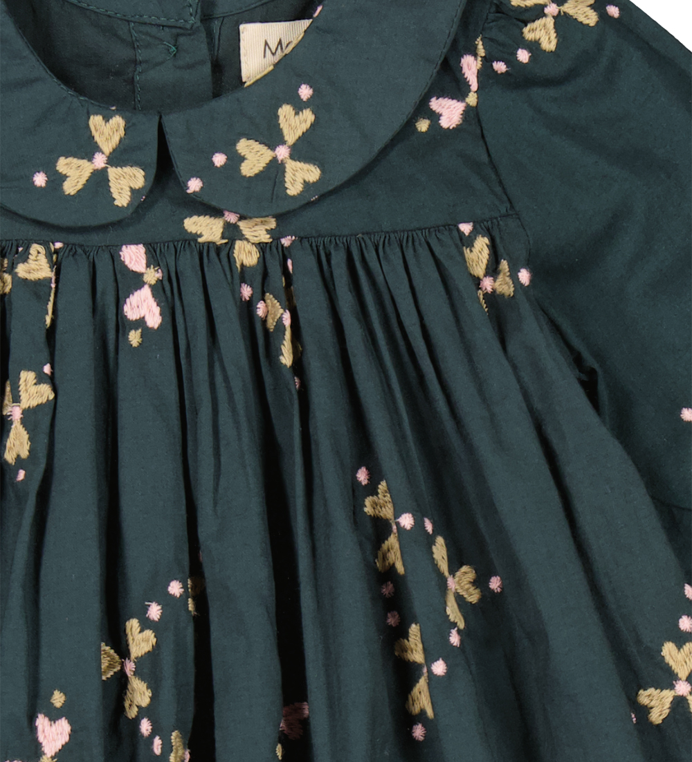 MarMar Kjole - Dulla Scallop - Deep Forest Hearts
