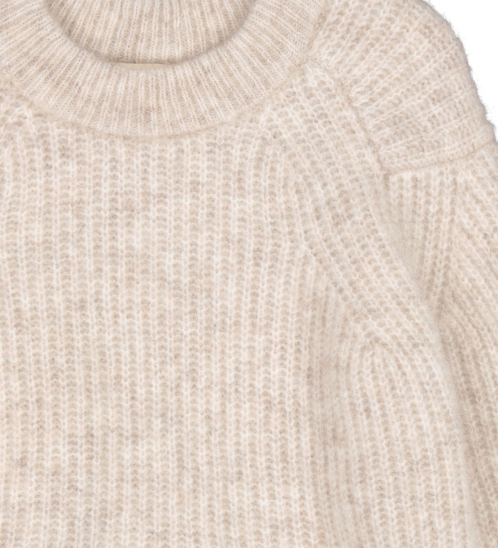 MarMar Bluse - Uld - Tota - Cashew Melange