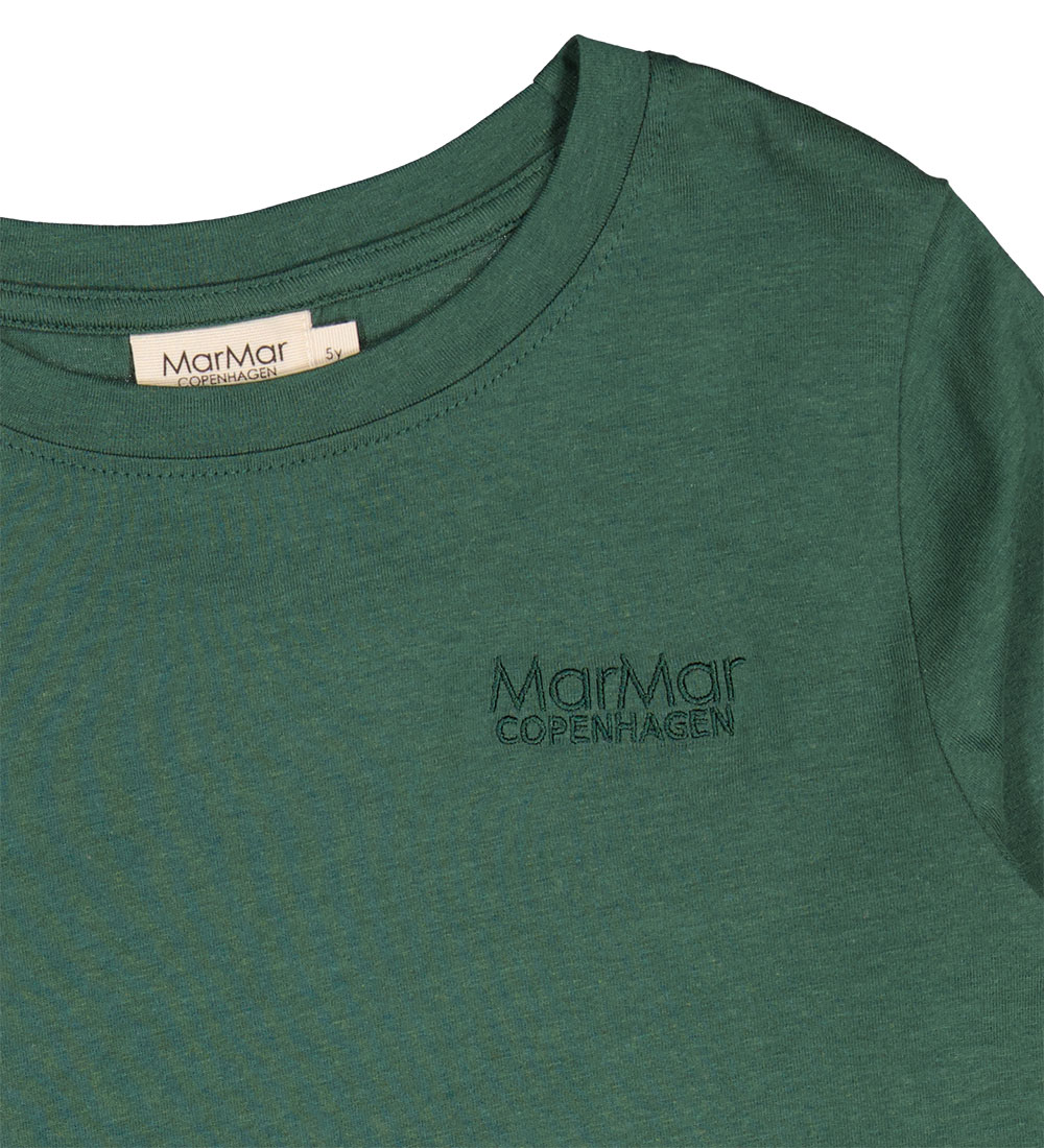 MarMar Bluse - Bomuld/Modal - Ted - Pineforest