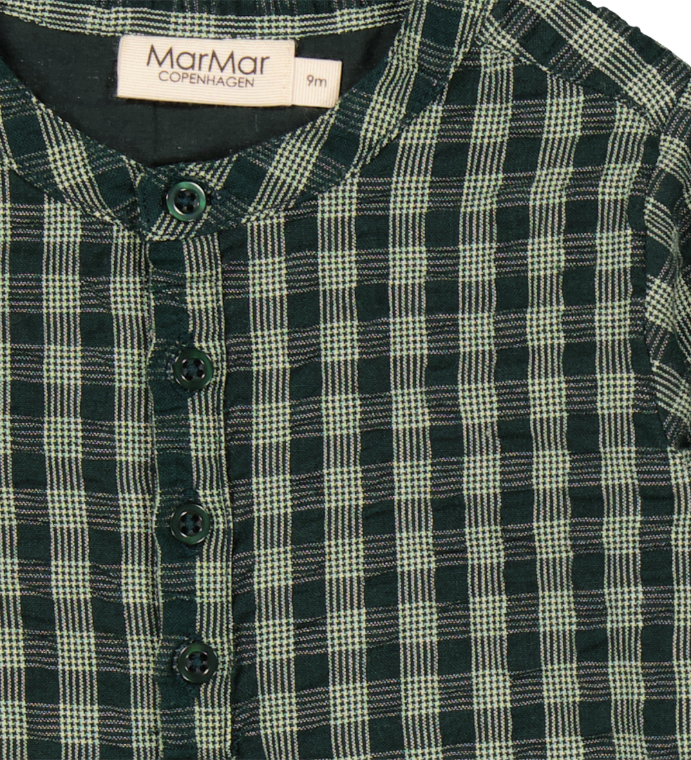 MarMar Skjorte - Totoro - Dark Leaf Check