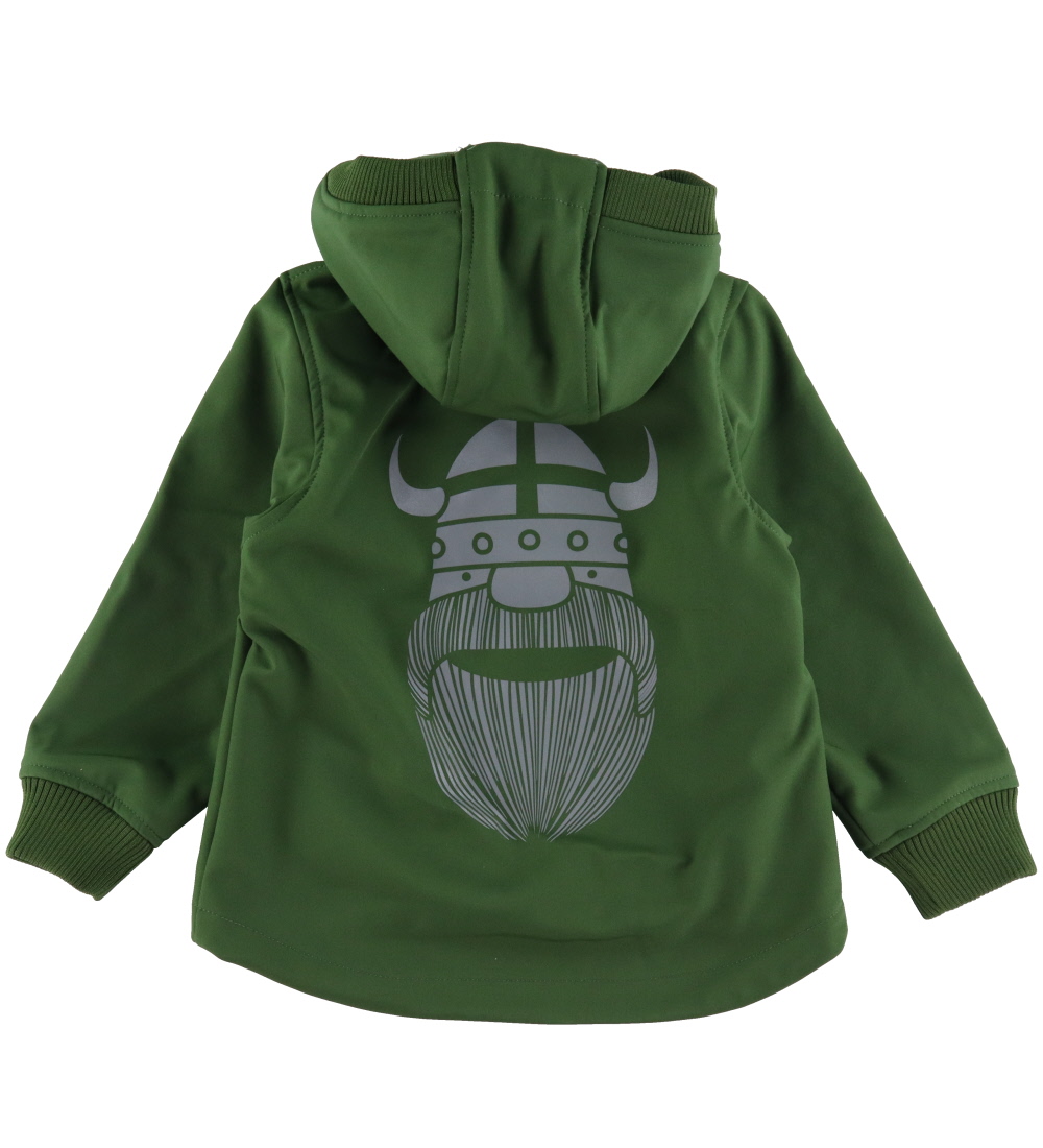 Danefæ Softshelljakke m. Fleece - Danebandit - Dark Army Erik