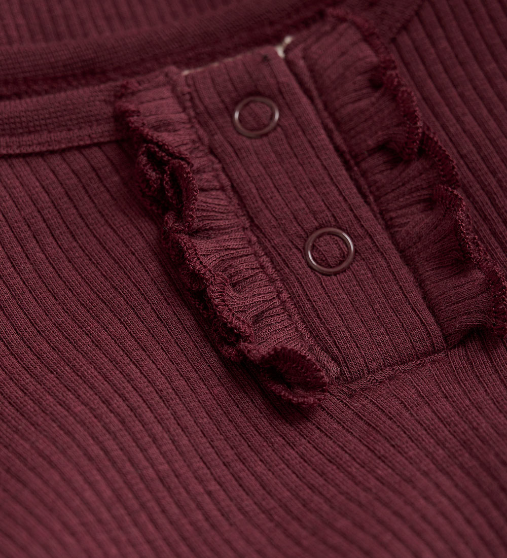 Minymo Body l/æ - Rib - Tawny Port