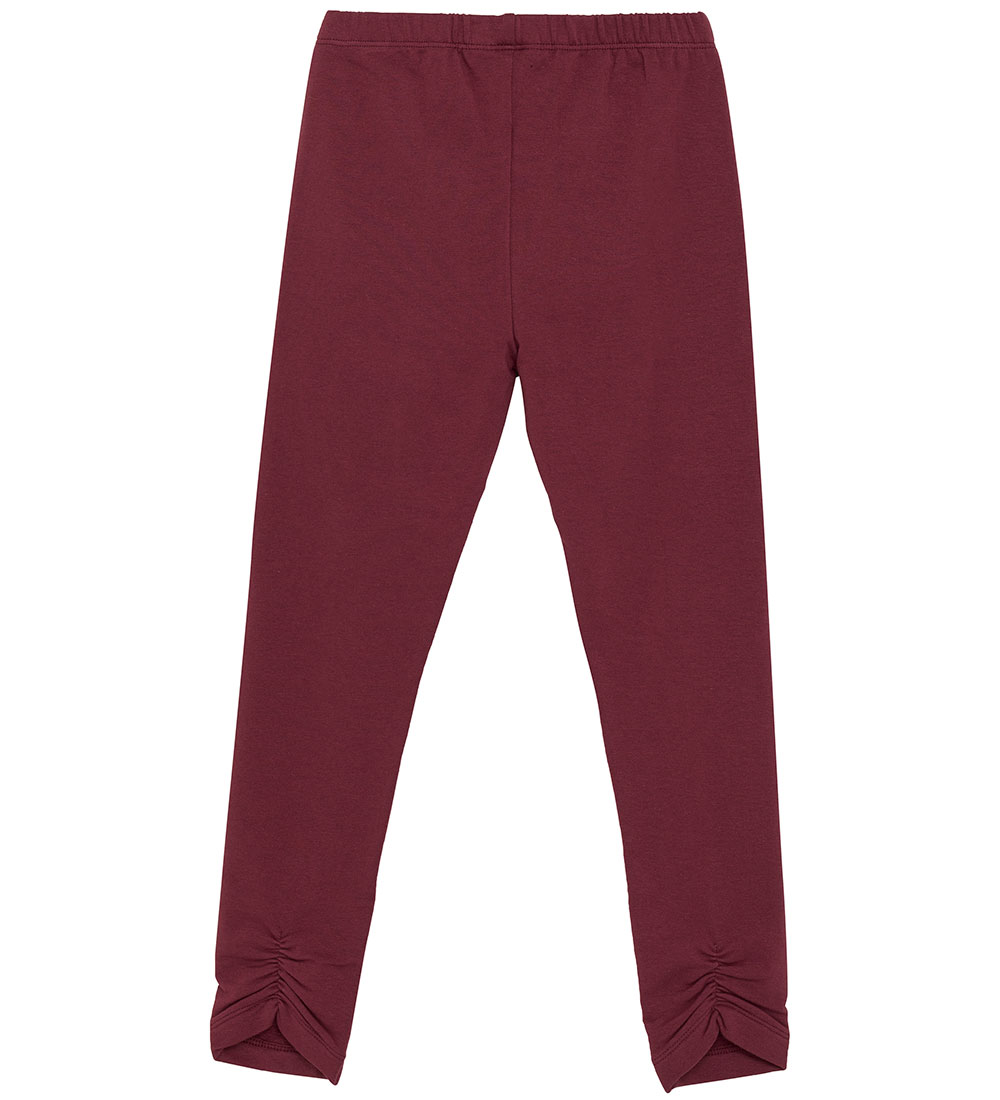 Minymo Leggings - Sweat - Tawny Port
