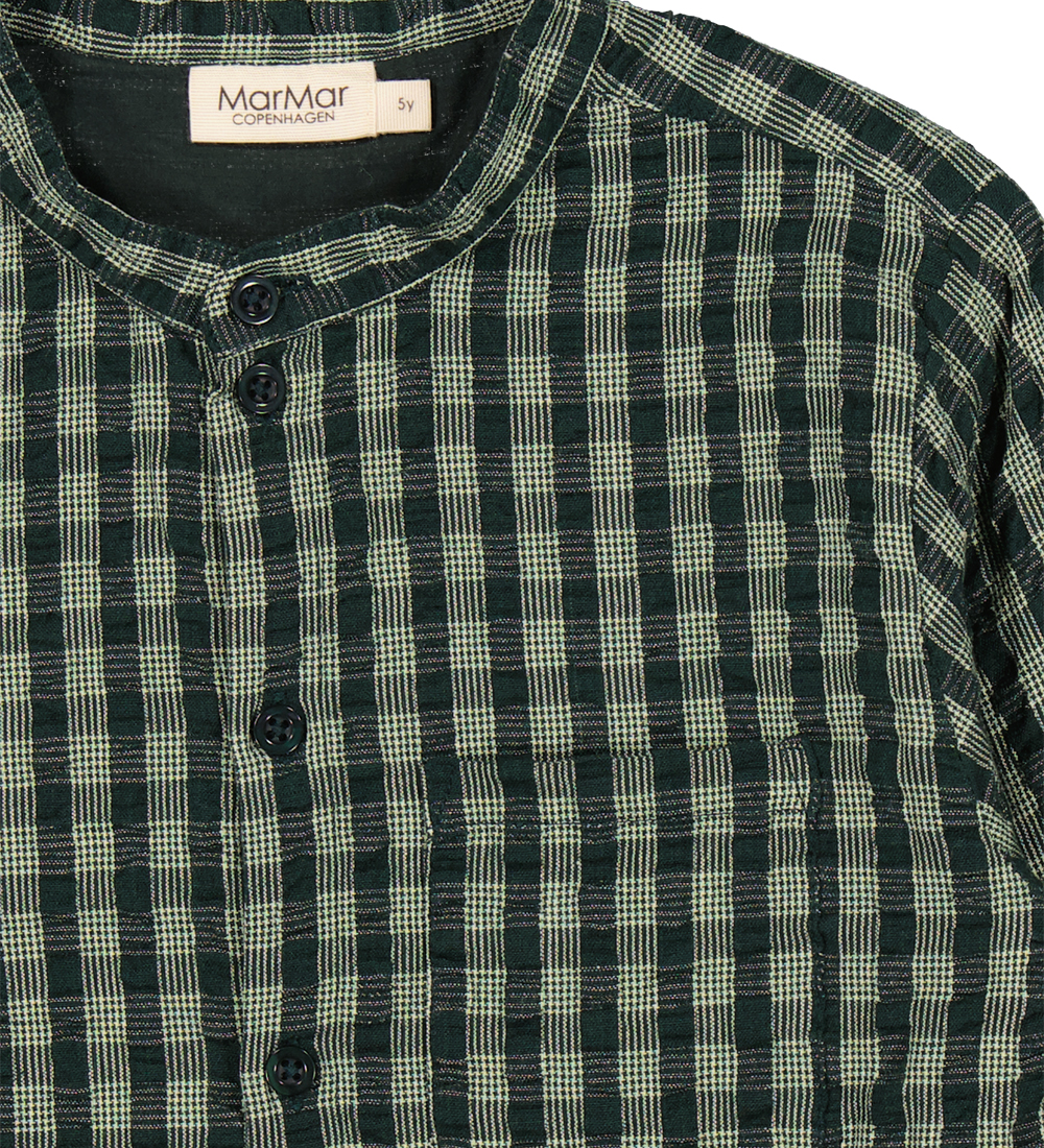MarMar Skjorte - Theodor - Dark Leaf Check