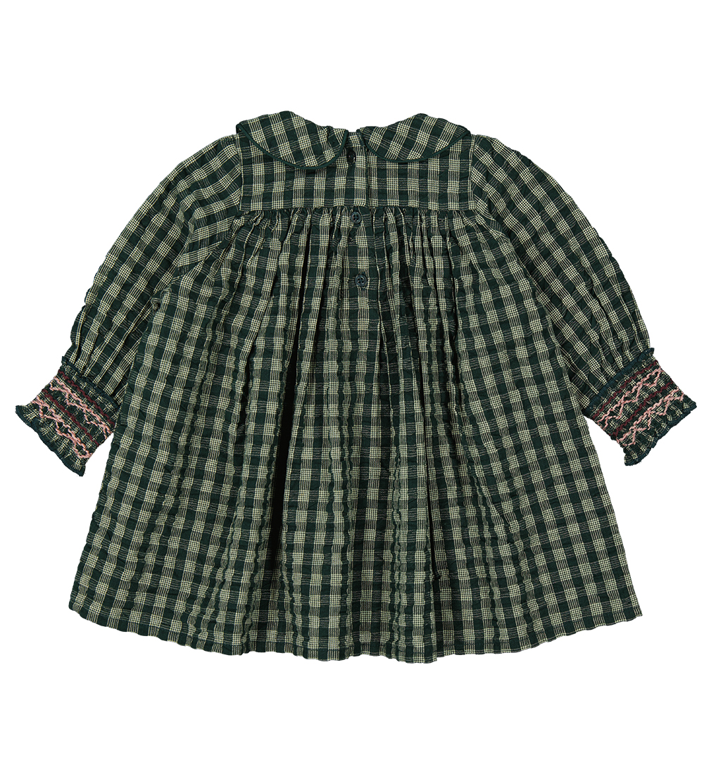 MarMar Kjole - Dabina B - Dark Leaf Check