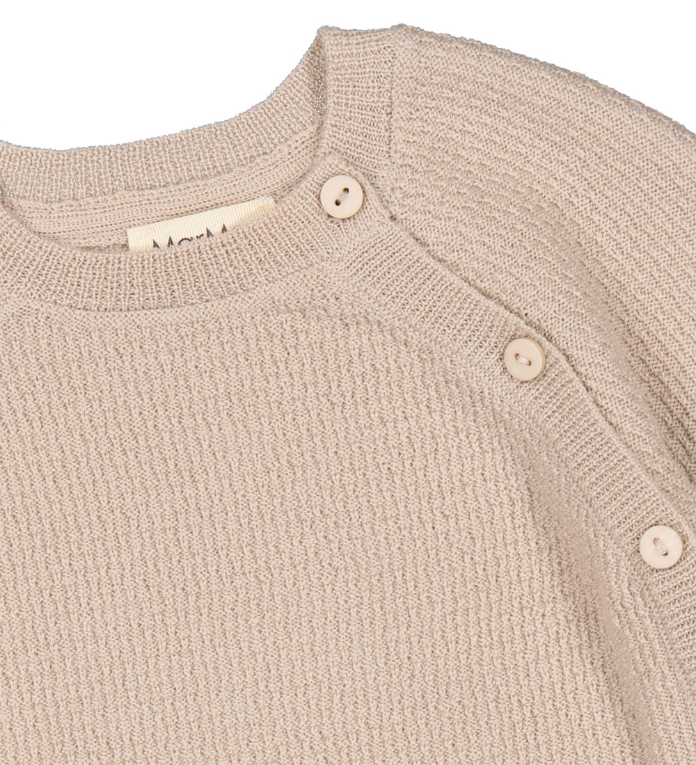 MarMar Bluse - Uld - Toll - Grey Sand