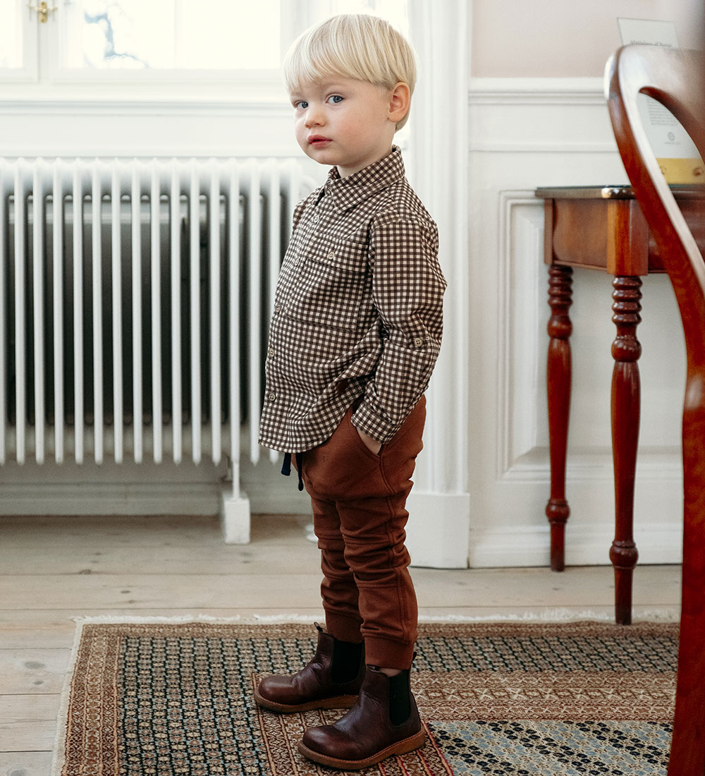 Hust and Claire Sweatpants - Georg - Brownie