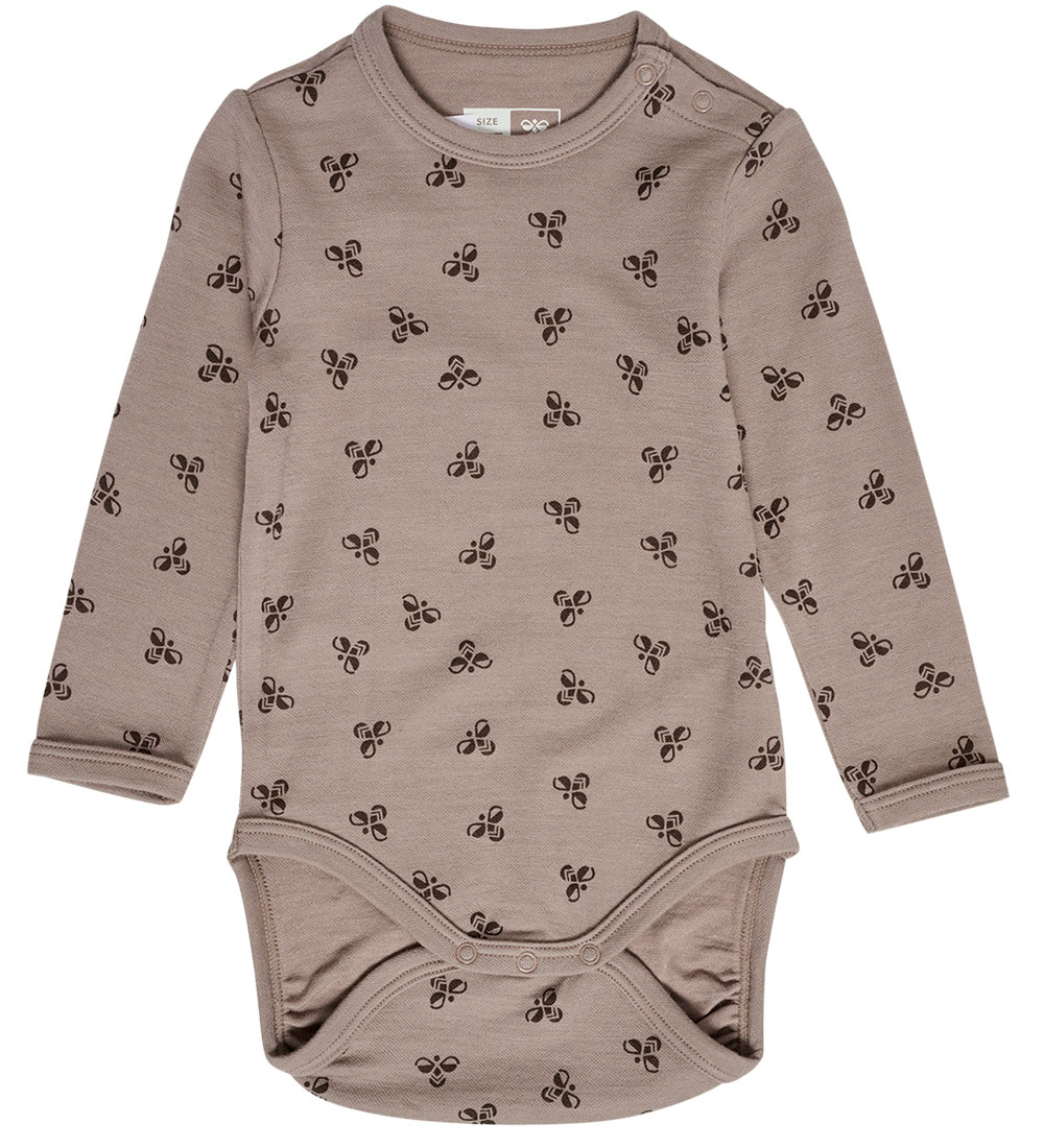 Hummel Body l/æ - HmlBambo - Fungi/Major Brown