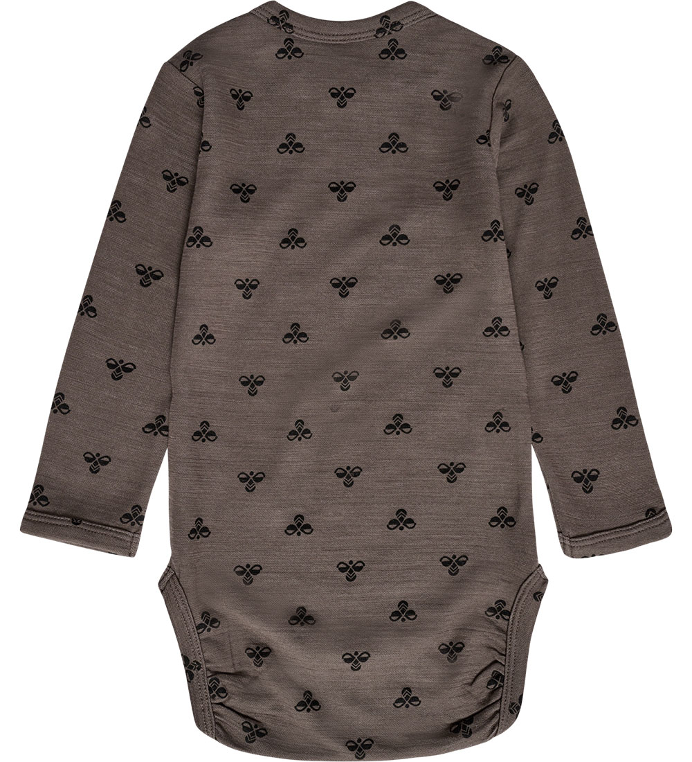 Hummel Body L/Æ - Uld - HmlBambo - Major Brown