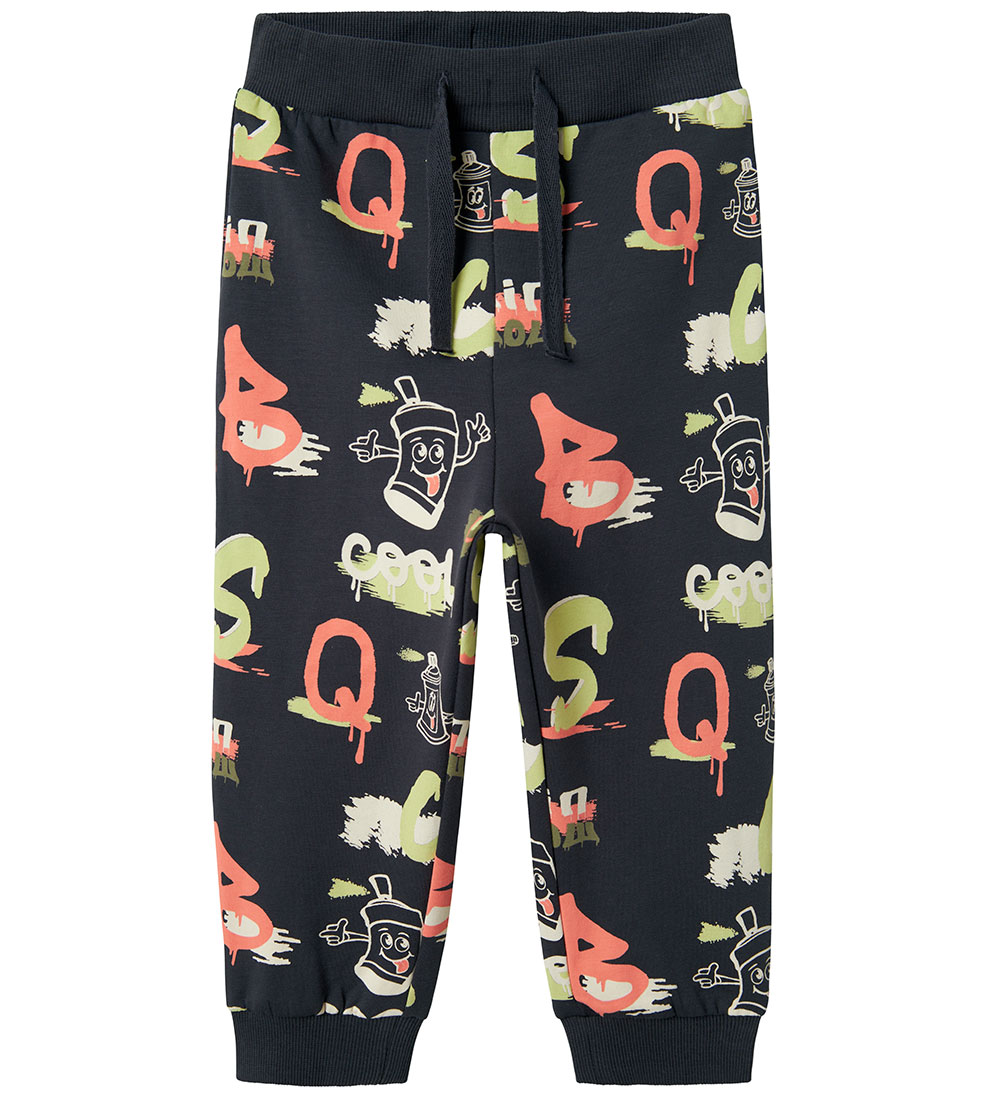Name It Sweatpants - NmmOle - India Ink