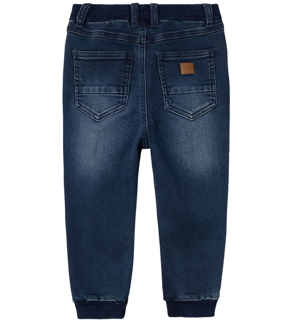 Name It Jeans - Fleece - NmmBen - Dark Blue Denim