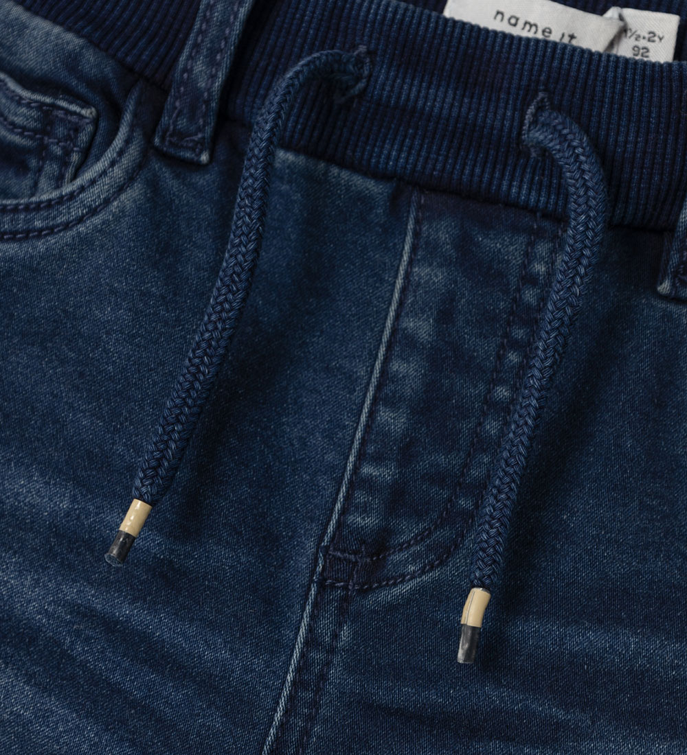 Name It Jeans - Fleece - NmmBen - Dark Blue Denim