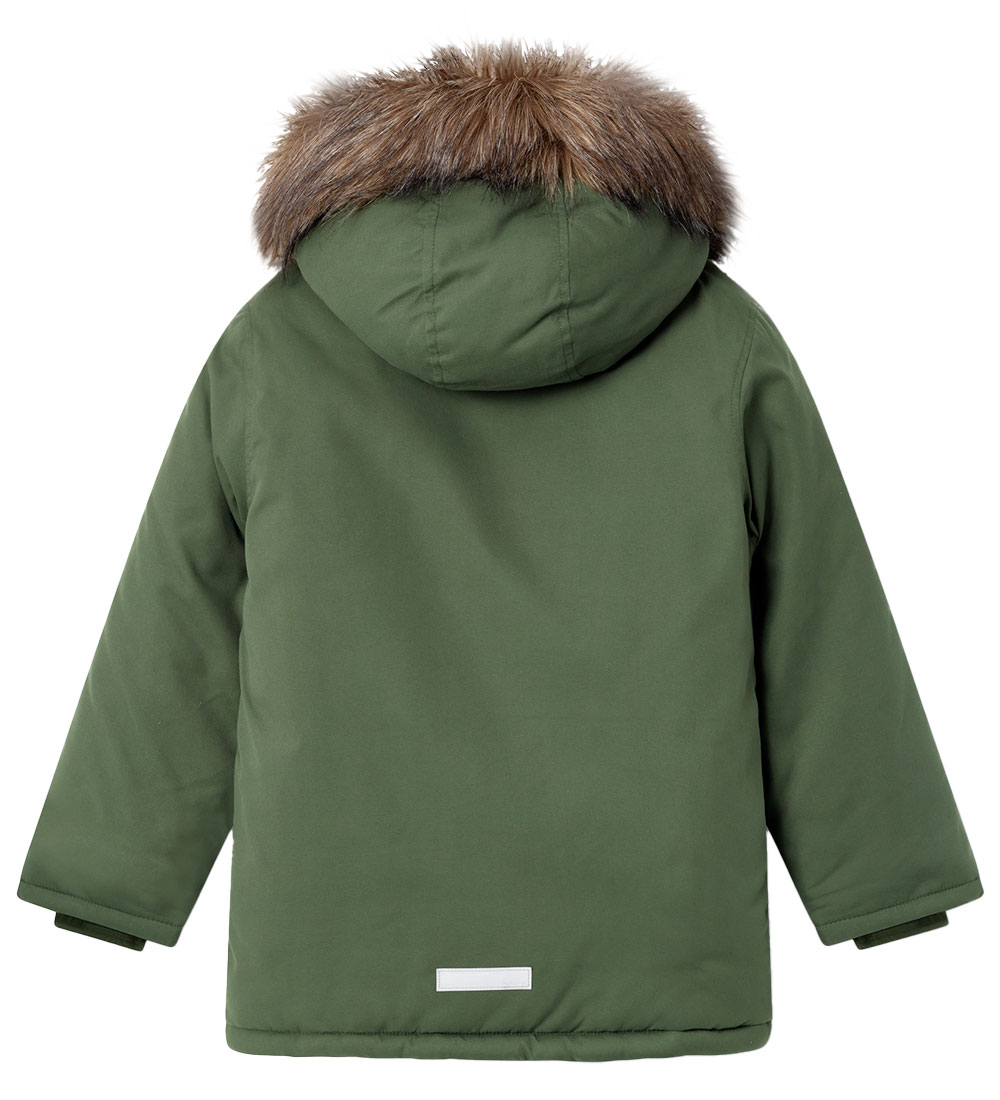 Name It Vinterjakke - NkmMaster05 Parka - Thyme