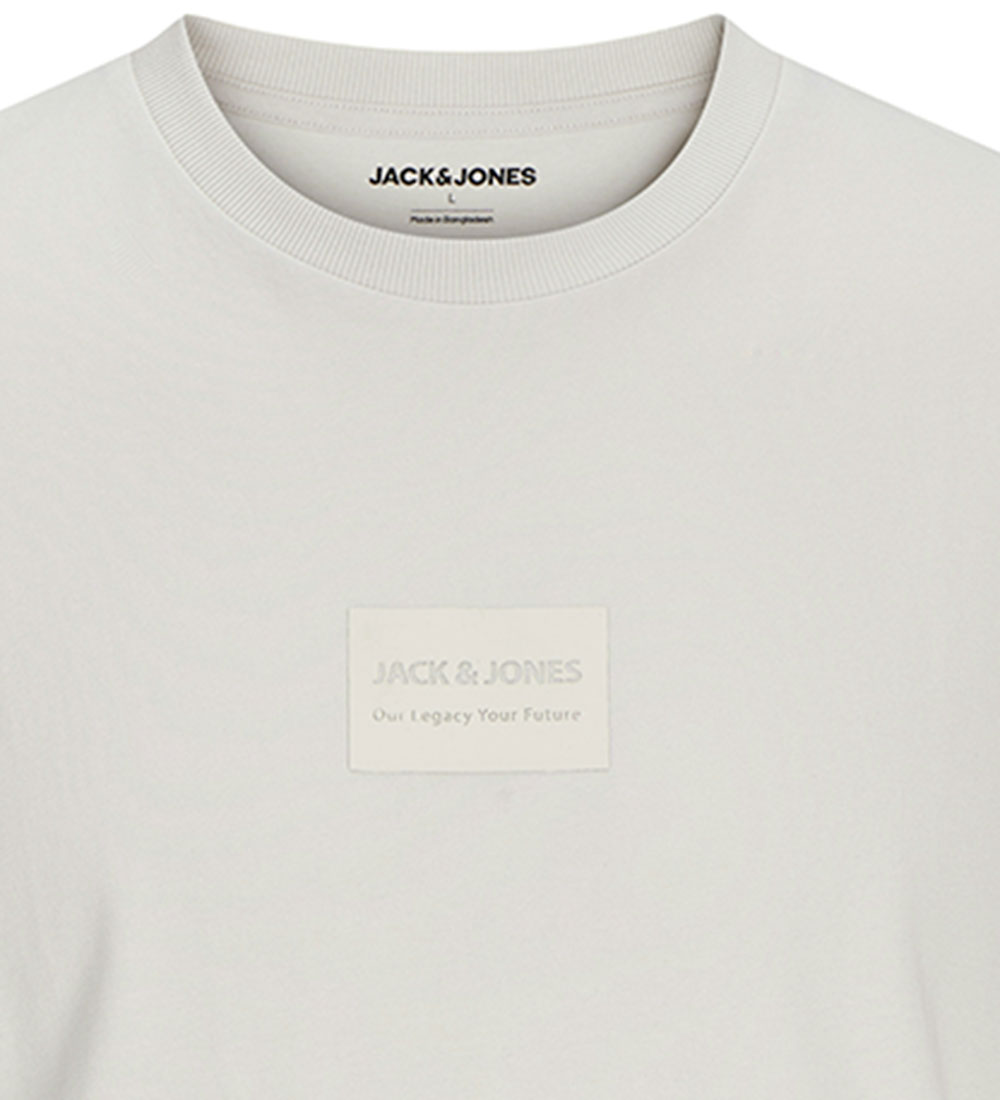 Jack & Jones T-shirt - JjHakkai - Moonbeam