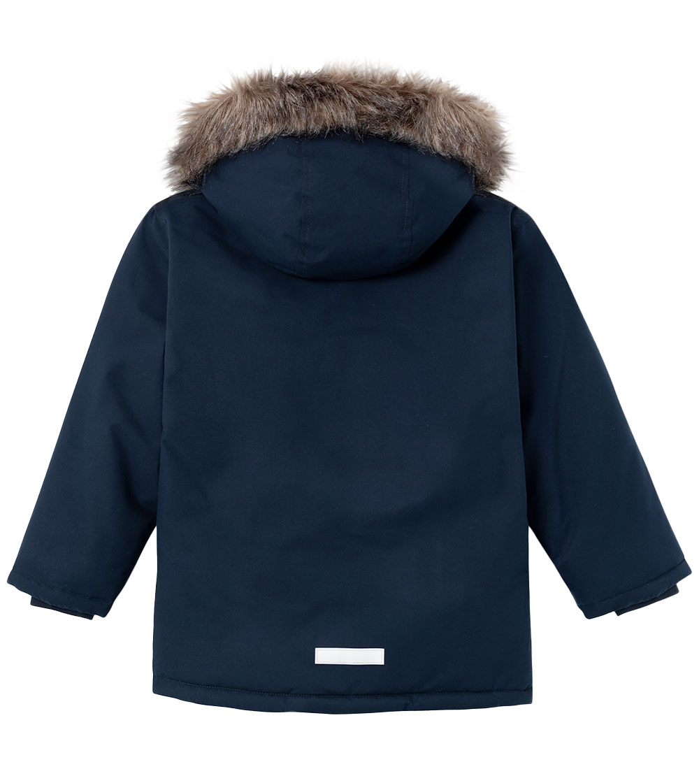 Name It Vinterjakke - NkmMaster05 Parka - Dark Sapphire