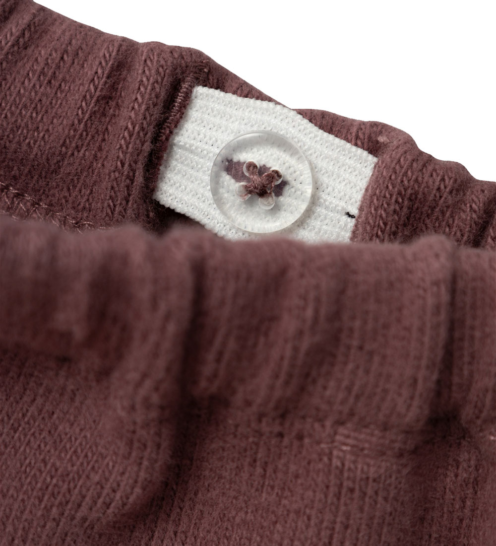 Lil Atelier Bukser - Rib - NbfThoro - Rose Brown