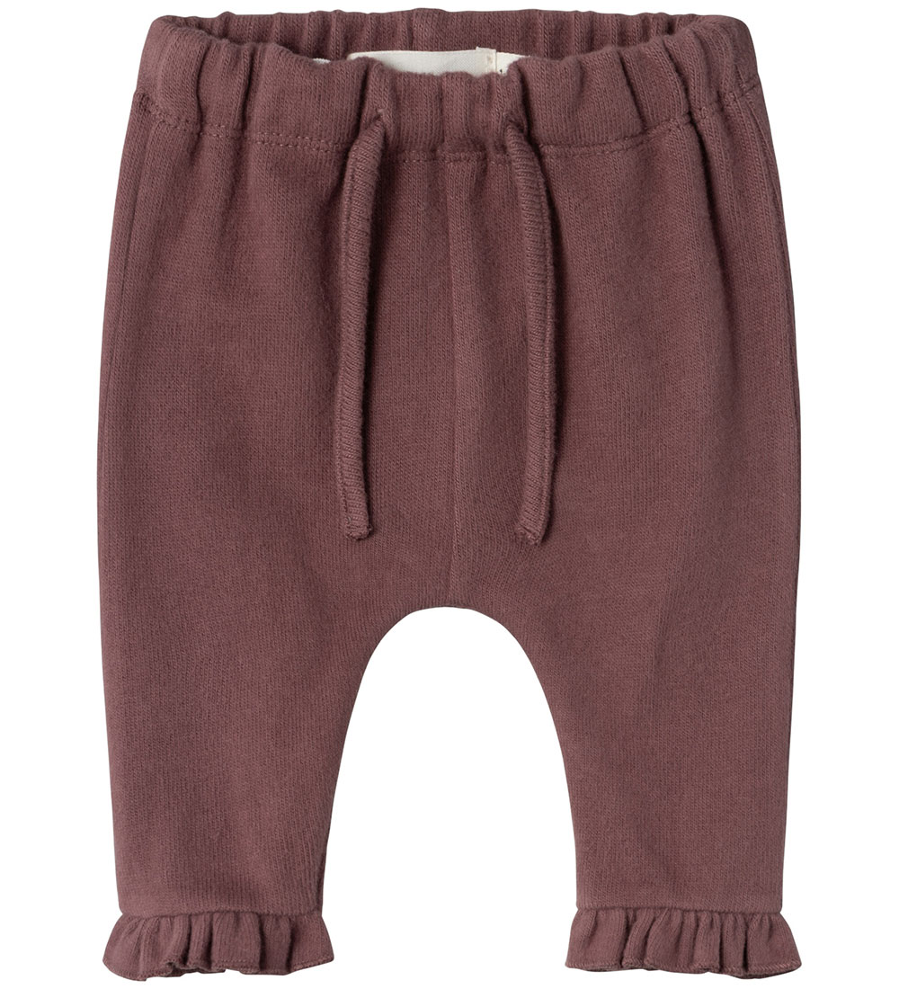 Lil Atelier Bukser - Rib - NbfThoro - Rose Brown