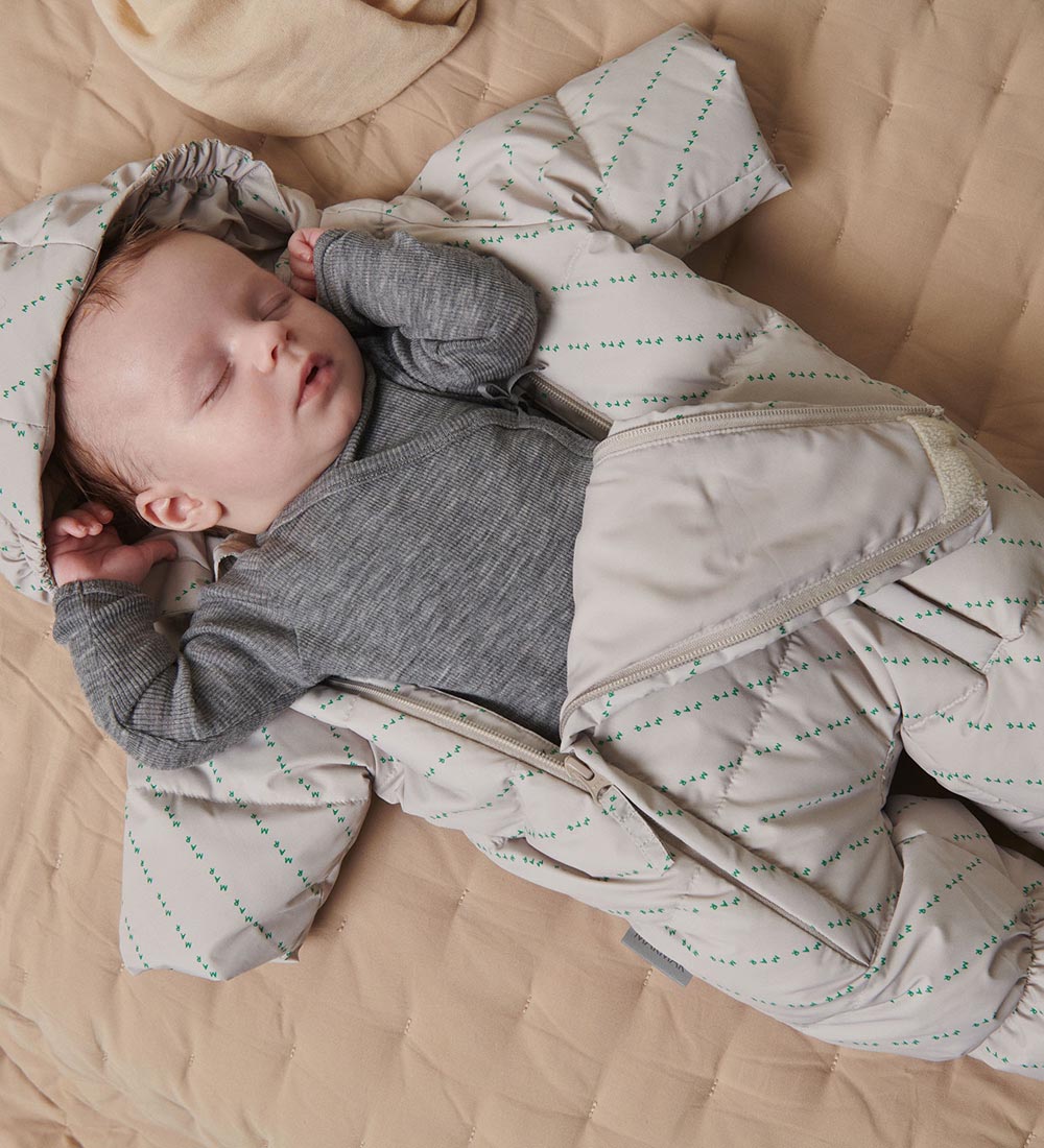 MarMar Flyverdragt - Dun - Obert - MarMar Stripe