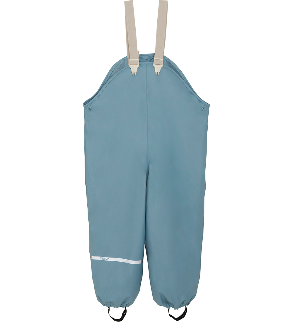 CeLaVi Regntøj m. Fleece - Smoke Blue