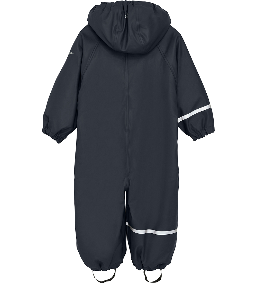 CeLaVi Regndragt m. Fleece - Navy
