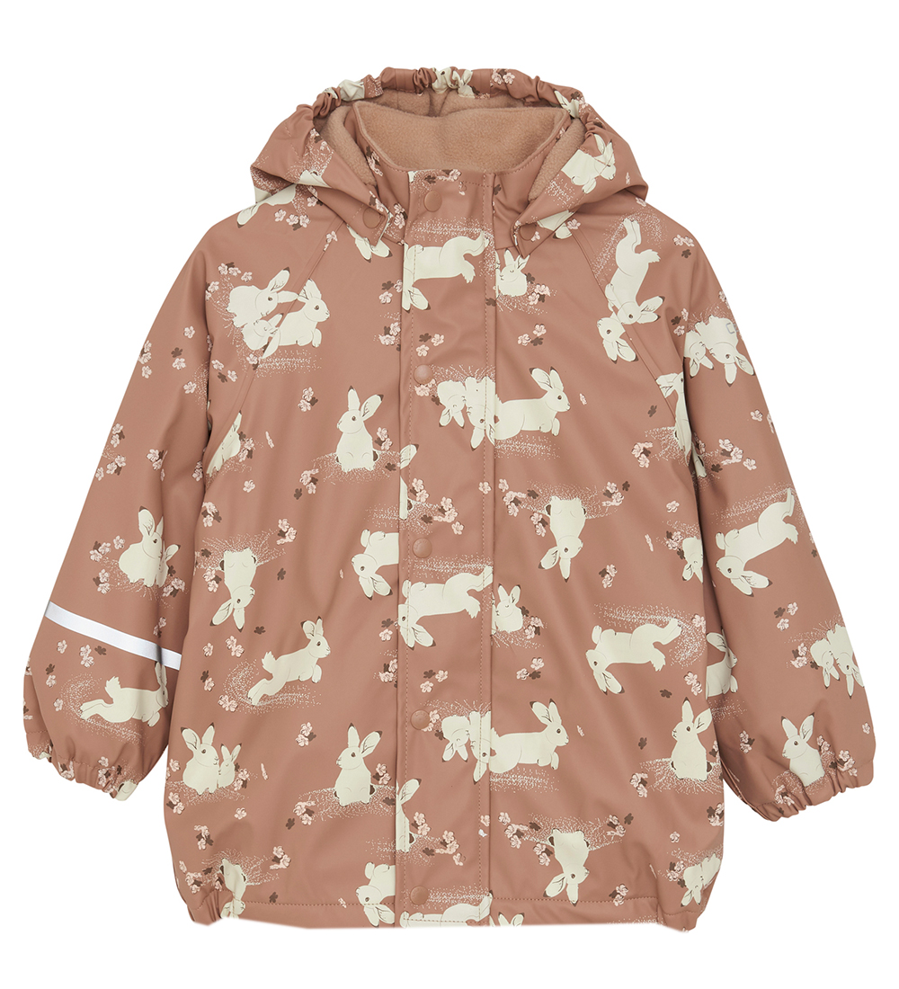 CeLaVi Regntøj m. Fleece - Tawny Brown