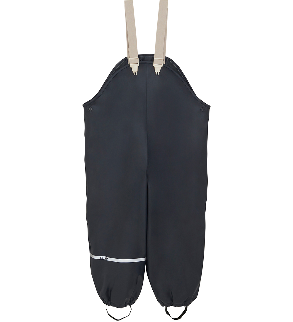 CeLaVi Regntøj m. Fleece - Navy