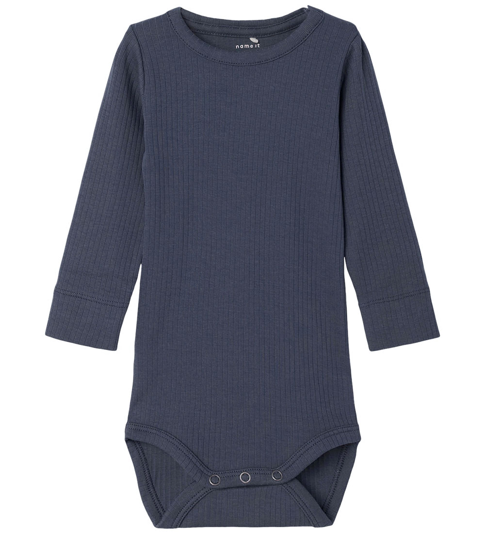 Name It Body l/æ - Rib - NbmNoe - Vintage Indigo