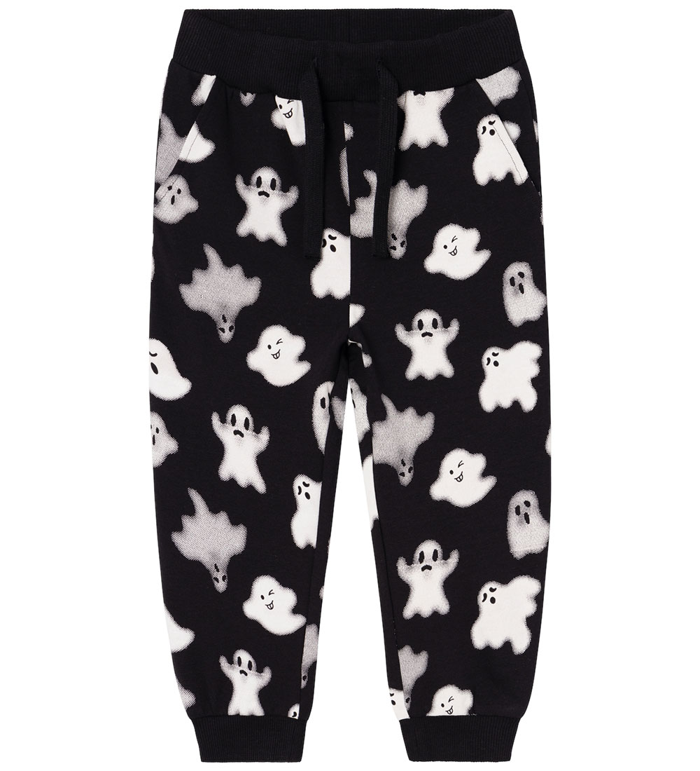 Name It Sweatpants - Halloween - NmnOwen - Black