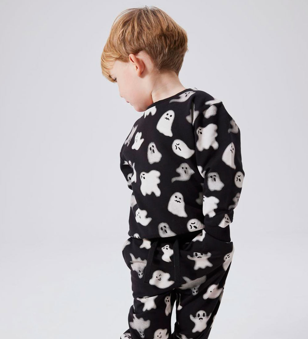 Name It Sweatshirts - Halloween - NmnOwen - Black