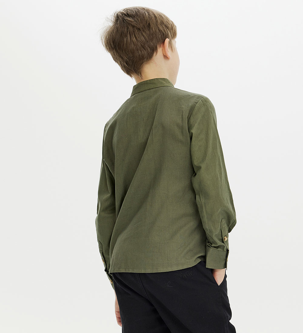 The New Skjorte - TnMark - Ivy Green