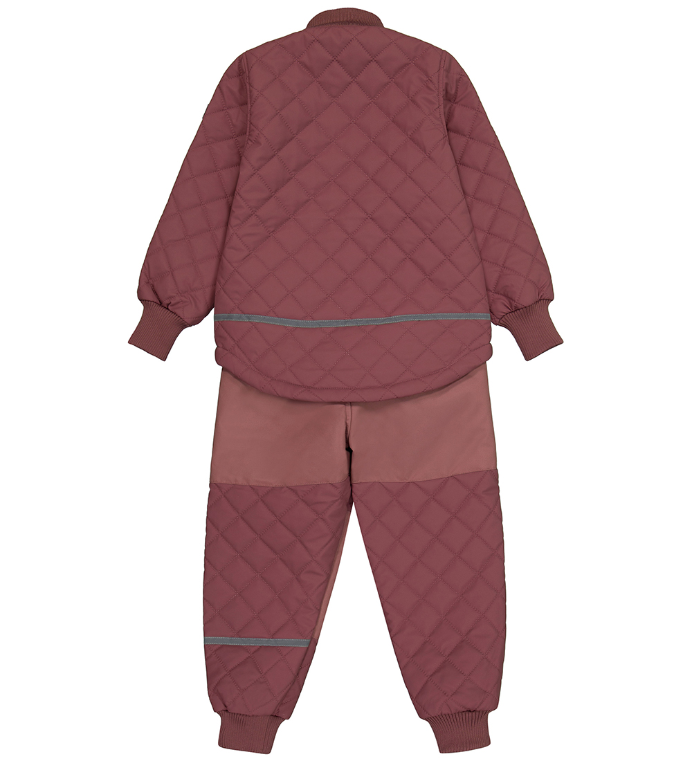 Mikk-Line Termotøj m. For - PU - Rose Brown