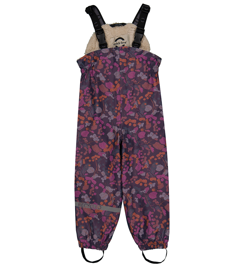 Mikk-Line Regntøj m. Fleece/Seler - PU - Recycled - Nigh