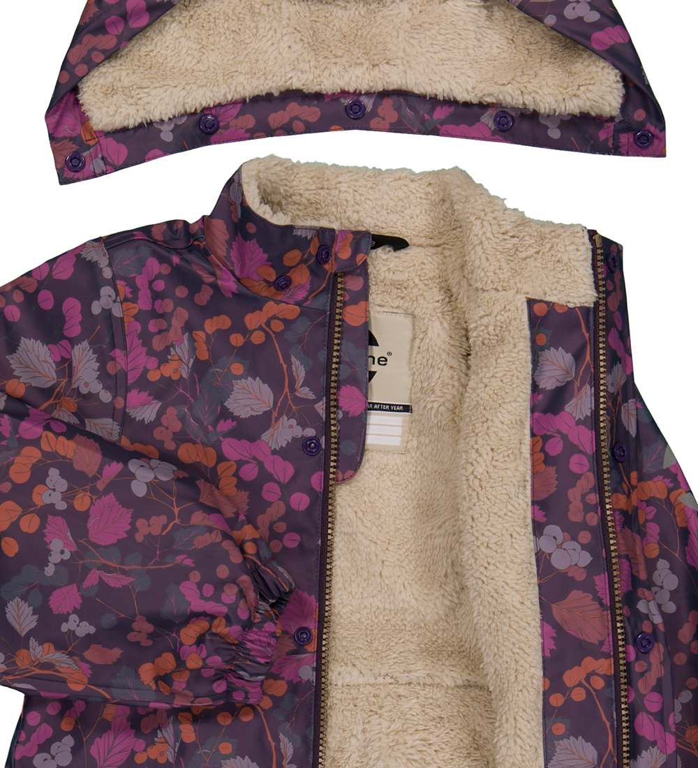 Mikk-Line Regntøj m. Fleece/Seler - PU - Recycled - Nigh