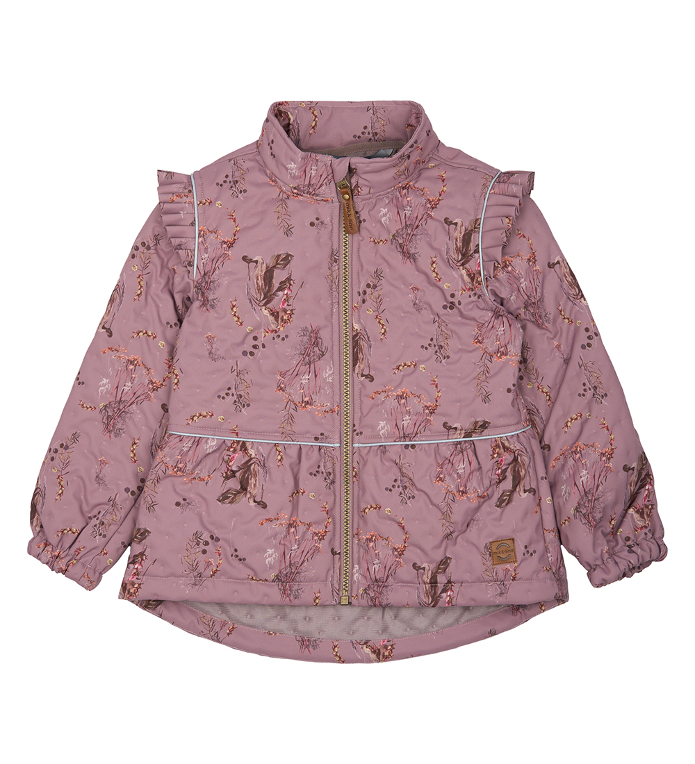 Mikk-Line Termotøj - Twilight Mauve m. Flæser