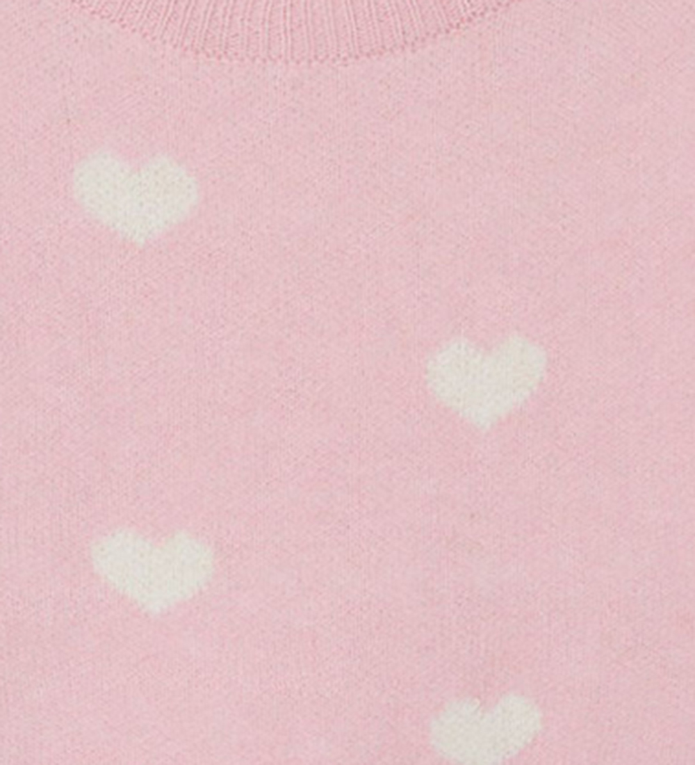 Name It Bluse - Strik - NmfOdessa Ls Knit - Roseate Spoonbill