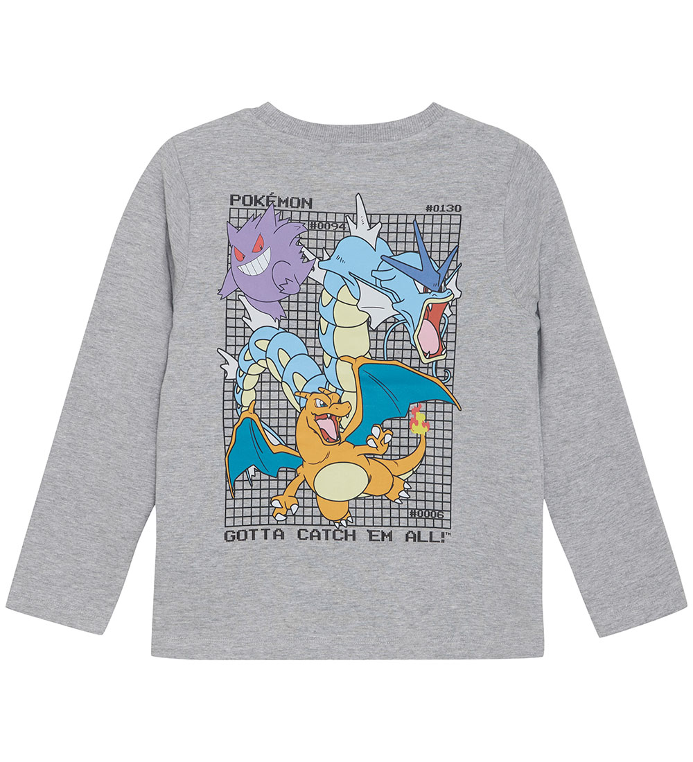 Minymo Bluse - Grey Melange